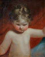 After Joshua Reynolds Portrait of a child