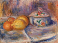 Pierre-Auguste Renoir Fruit and Bonbonnière