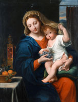 After Pierre Mignard The Madonna of the Grapes