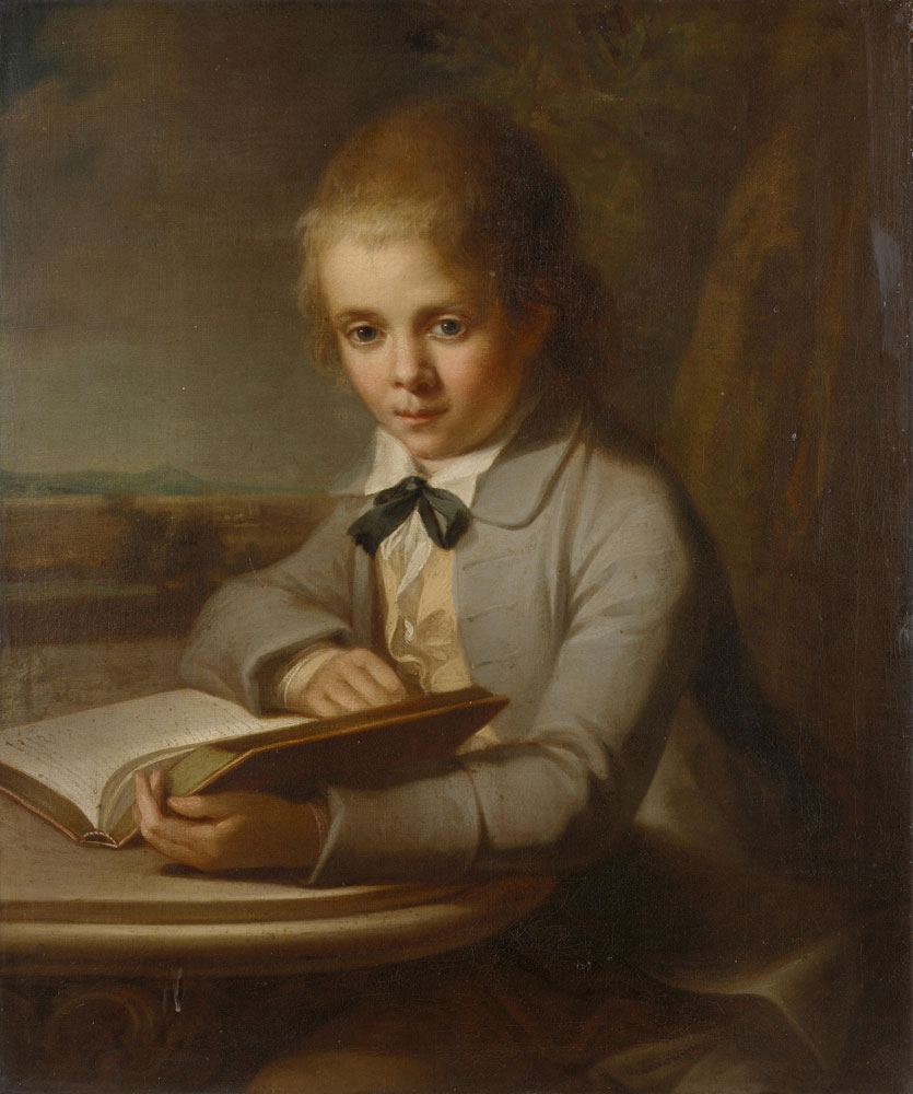 Angelica Kauffmann - Portrait of George Brodrick, 4th Viscount Midleton, aged 12