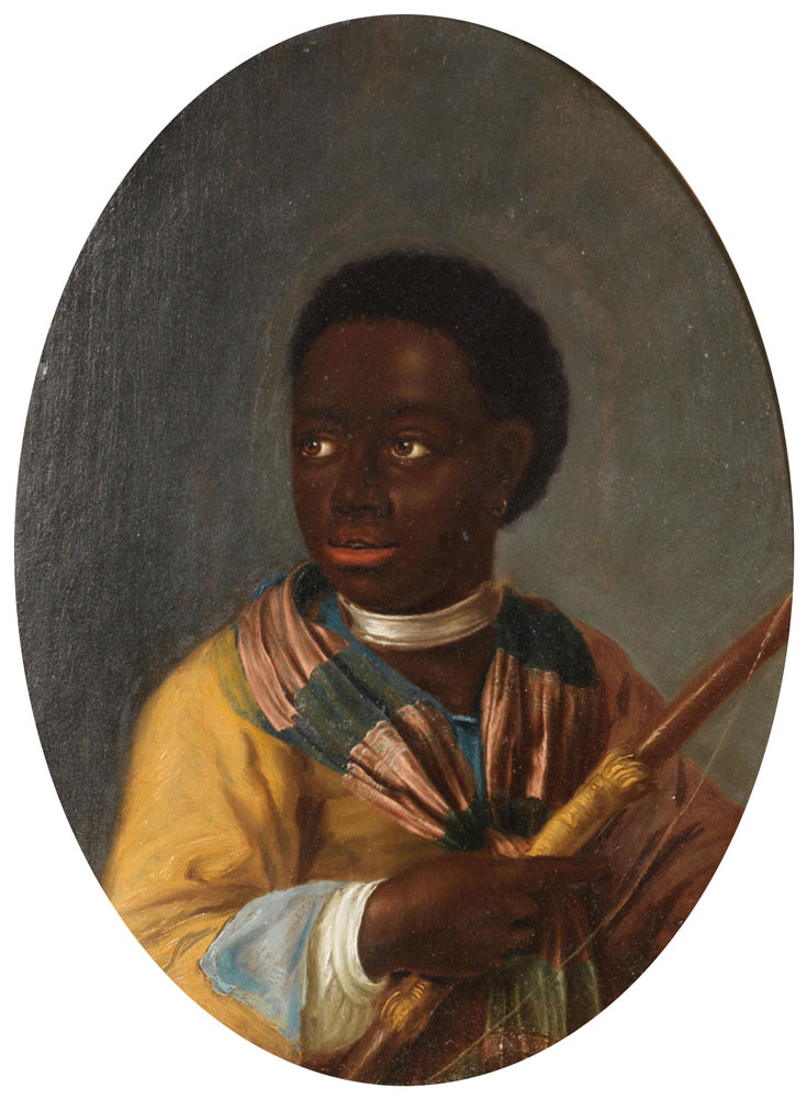 Dutch School - Portrait of a Negro Slave