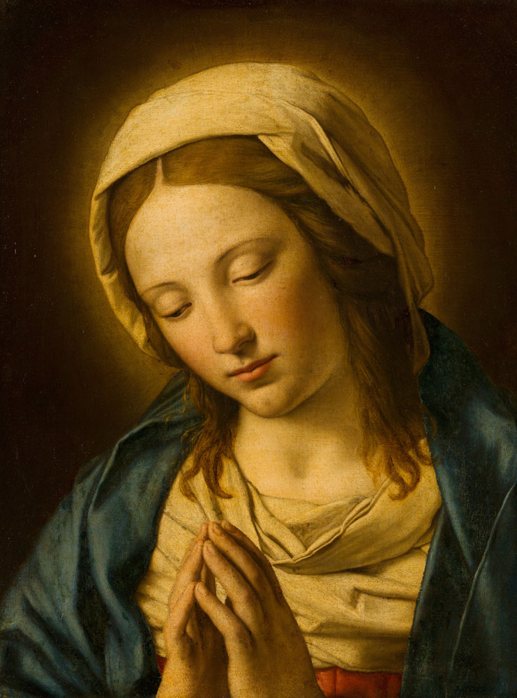 After Sassoferrato - The Virgin in Prayer