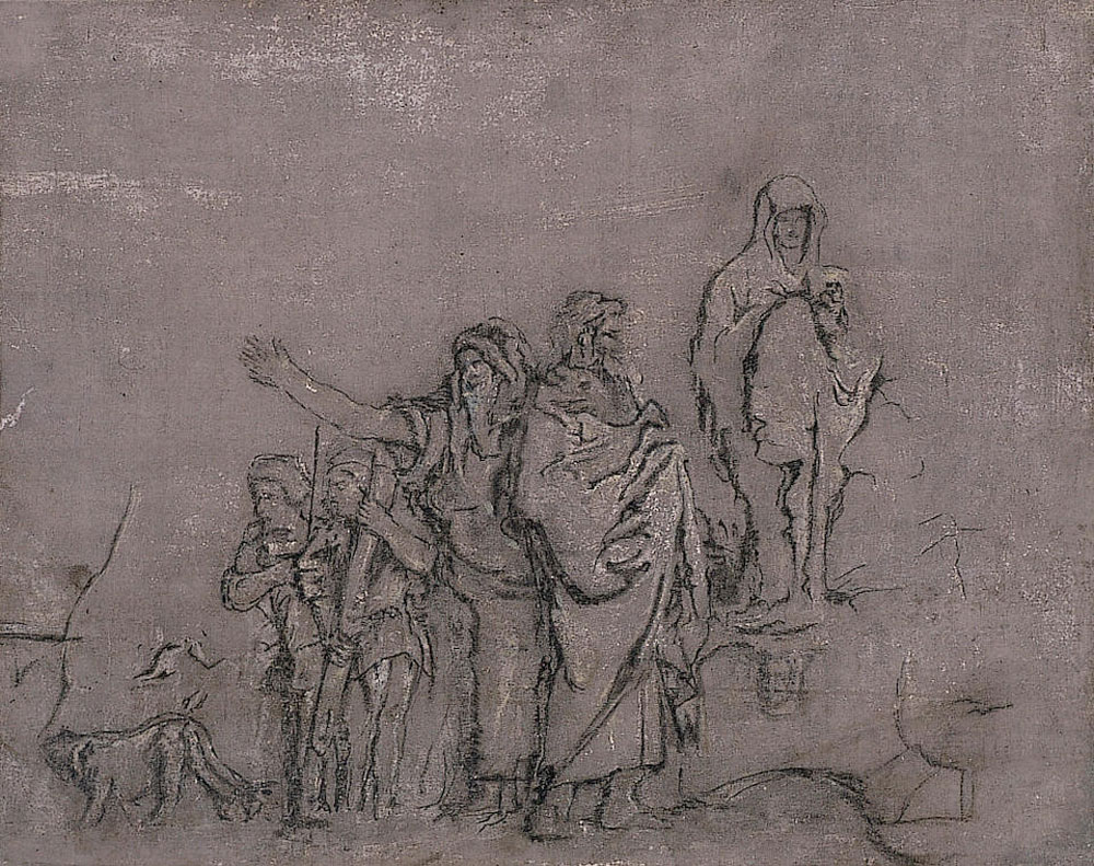 Giovanni-Domenico Tiepolo - Scenes from ancient Rome