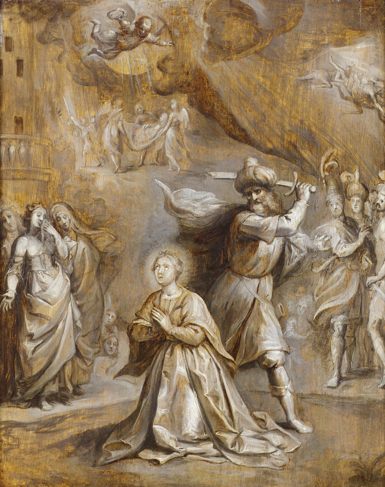 Hieronymous Francken II - The martyrdom of Saint Barbara