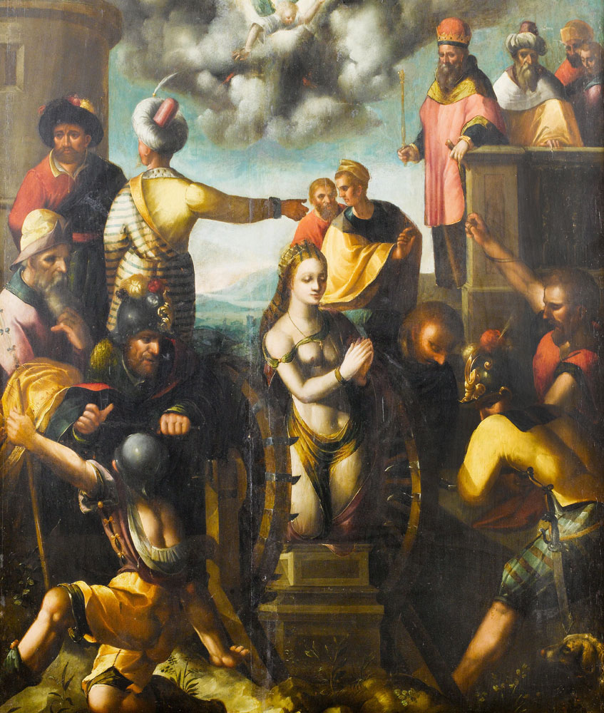 Pedro Machuca - The Martyrdom of Saint Catherine of Alexandria