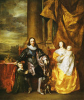 Anthony van Dyck - Charles I and Henrietta Maria with their Two Eldest Children