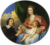 Anthony van Dyck The Virgin and Child Adored by the Abbé Scaglia