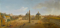 Gaspar van Wittel The Piazza del Popolo, Rome