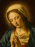 After Sassoferrato The Virgin in Prayer