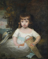John Hoppner Portrait of a young girl, said to be a Stanley of the Derby family