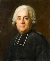 Joseph-Siffred Duplessis Portrait of the Abbé Jourdan, bust-length