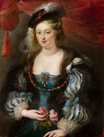 Peter Paul Rubens and Studio Portrait of a Young Woman