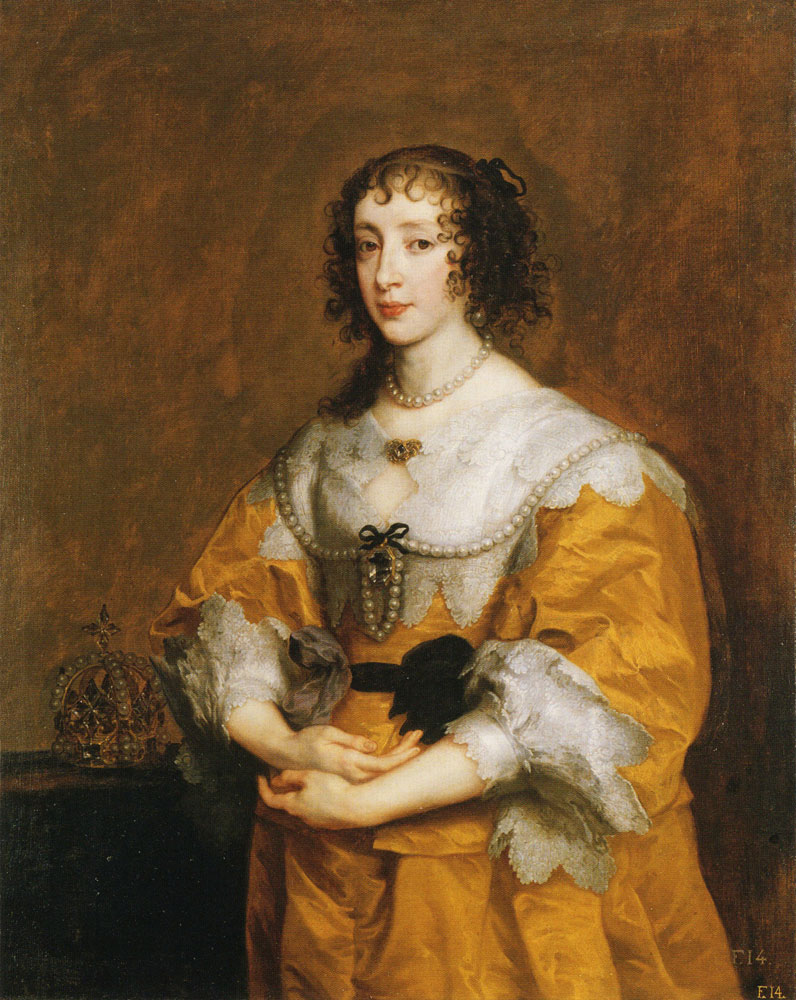 Anthony van Dyck - Queen Henrietta Maria