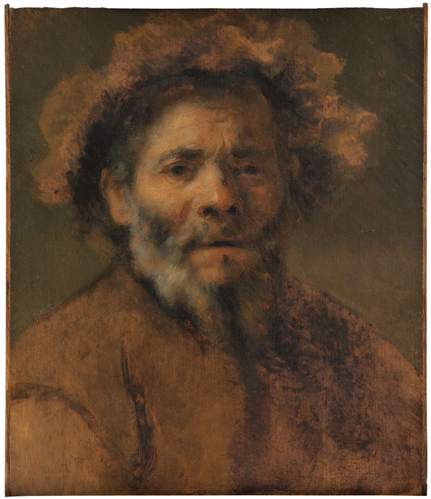 Circle of Rembrandt - Study of an Old Man