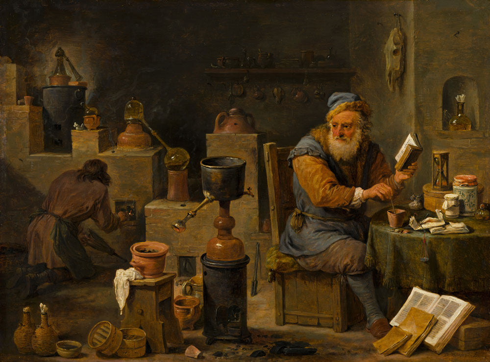 David Teniers the Younger - The Alchemist