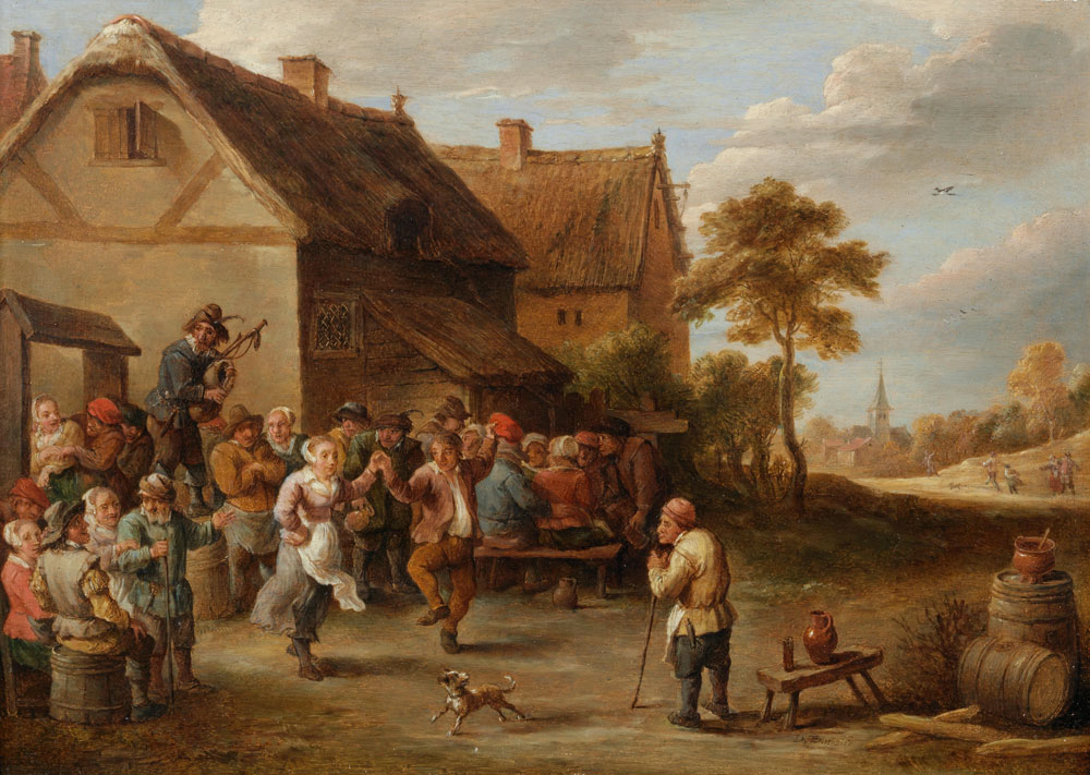 David Teniers the Younger - Villagers merry-making