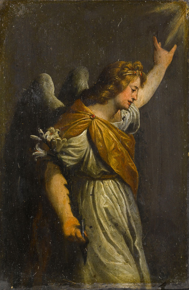 Flemish School - The Angel of the Annunciation