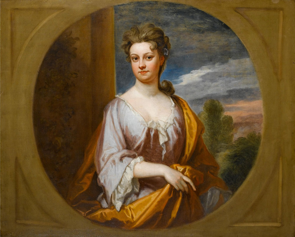 Godfrey Kneller - Portrait of a lady, said to be Ann Archer, three-quarter-length