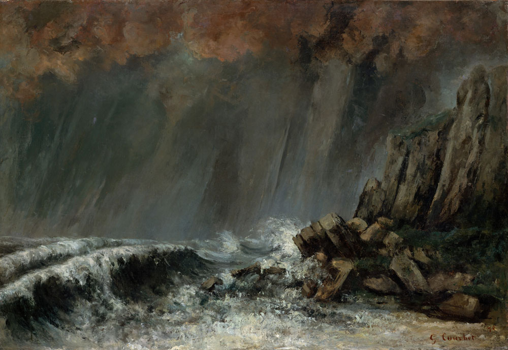 Gustave Courbet - Marine: The Waterspout