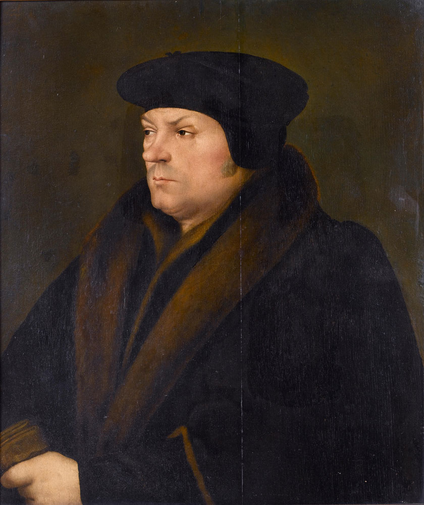 Follower of Hans Holbein the Younger - Portrait of Thomas Cromwell, half-length