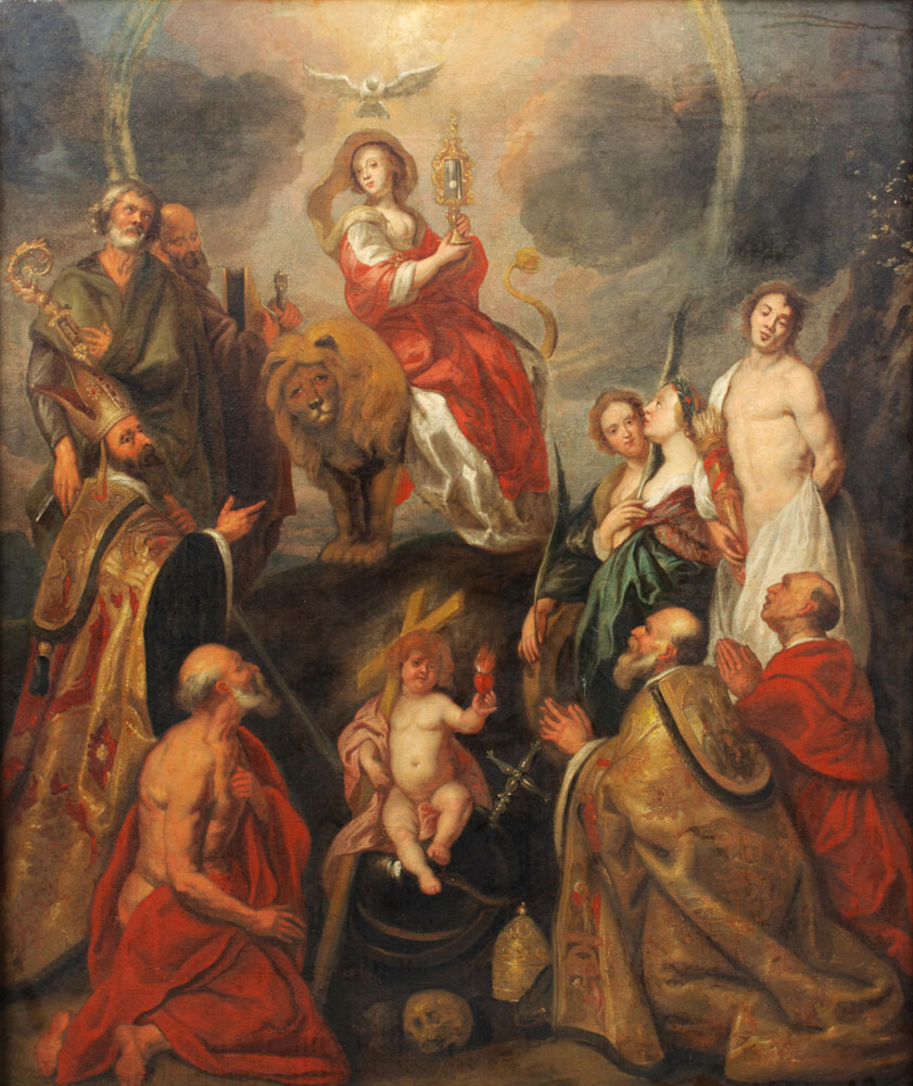 After Jacob Jordaens - The Veneration of the Eucharist