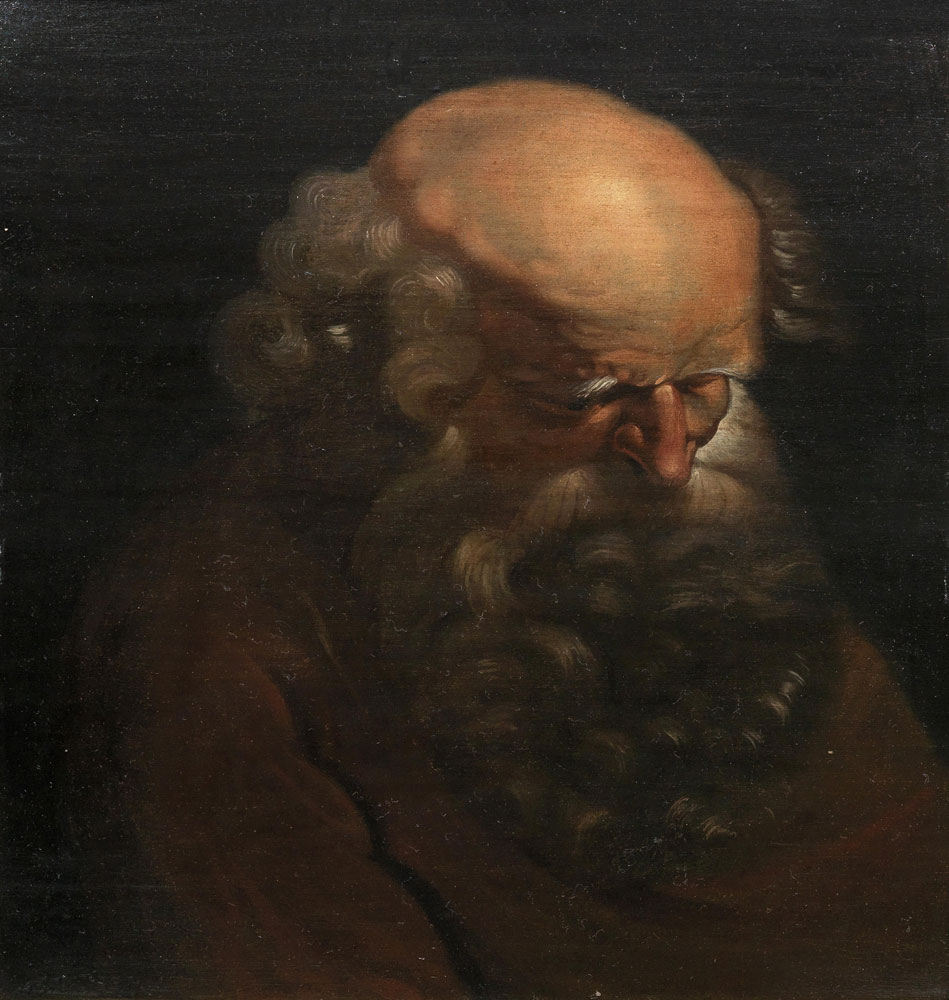 Manner of Peter Paul Rubens - Head of a bearded man