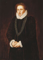 Anonymous - Portrait of Françoise de Witte (d. 1605/6)