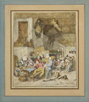 Cornelis Dusart A Tavern Scene