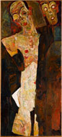 Egon Schiele The Prophet (Double Self-portrait)