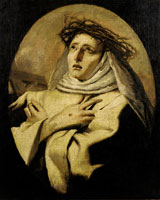 Studio of Giovanni Battista Tiepolo Saint Catherine of Siena