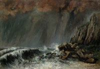 Gustave Courbet Marine: The Waterspout