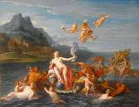 Attributed to Louis Silvestre the Younger The Triumph of Galatea