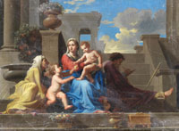 After Nicolas Poussin The Madonna of the Steps