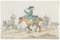 Thomas Rowlandson How to Make the Least of a Horse