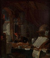 Thomas Wyck A scholar in an interior
