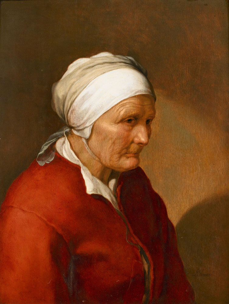 Abraham Bloemaert - Portrait of an elderly lady
