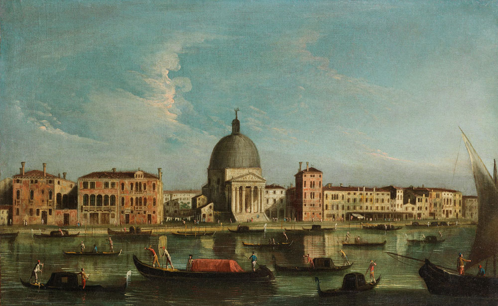 Apollonio Domenichini - The Grand Canal, Venice