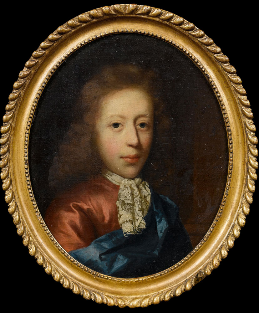 Arnold Boonen - Portrait of a young man, bust-length