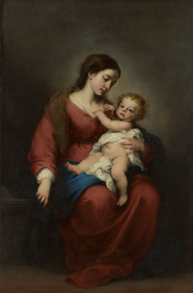 Bartolomé Estebán Murillo - Virgin and Child