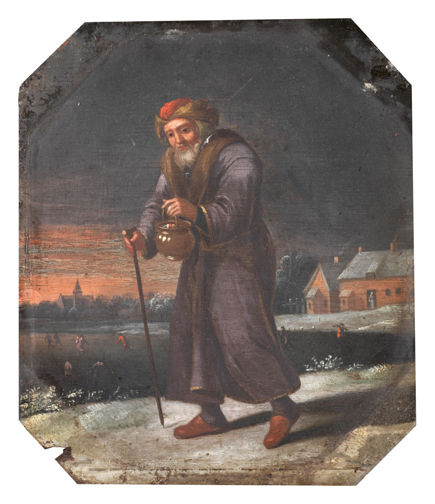 Manner of David Teniers the Younger - An Allegory of Winter