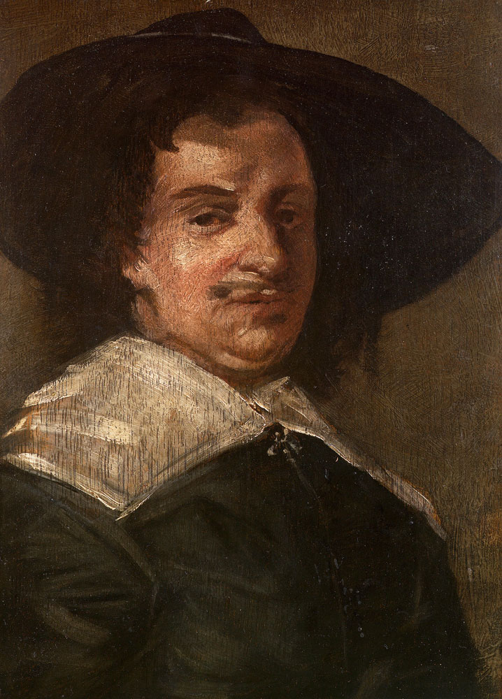 Manner of Frans Hals - Portrait of a gentleman