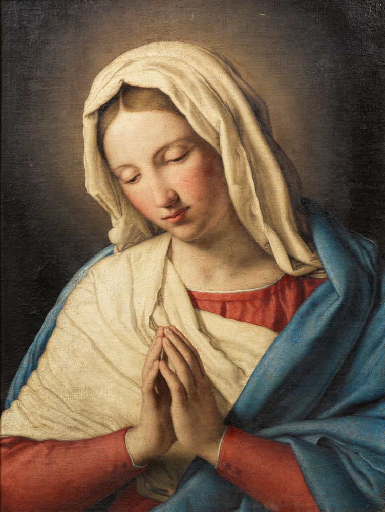 Giovanni Battista Sassoferrato - The Madonna in prayer