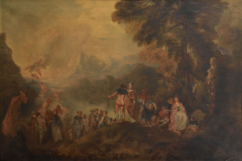 After Jean Antoine Watteau - The Pilgrimage to the Island of Cythera