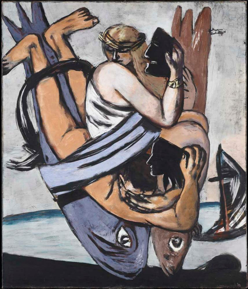 Max Beckmann - Journey on the Fish