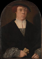Bartholomäus Bruyn the Elder - Portrait of a Man