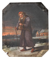 Manner of David Teniers the Younger An Allegory of Winter