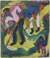 Ernst Ludwig Kirchner Mowers, The Brothers Müller