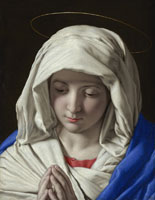 Giovanni Battista Salvi The Virgin in Prayer