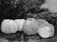 Style of Gustave Courbet Apples