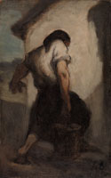 Honoré Daumier Water Carrier